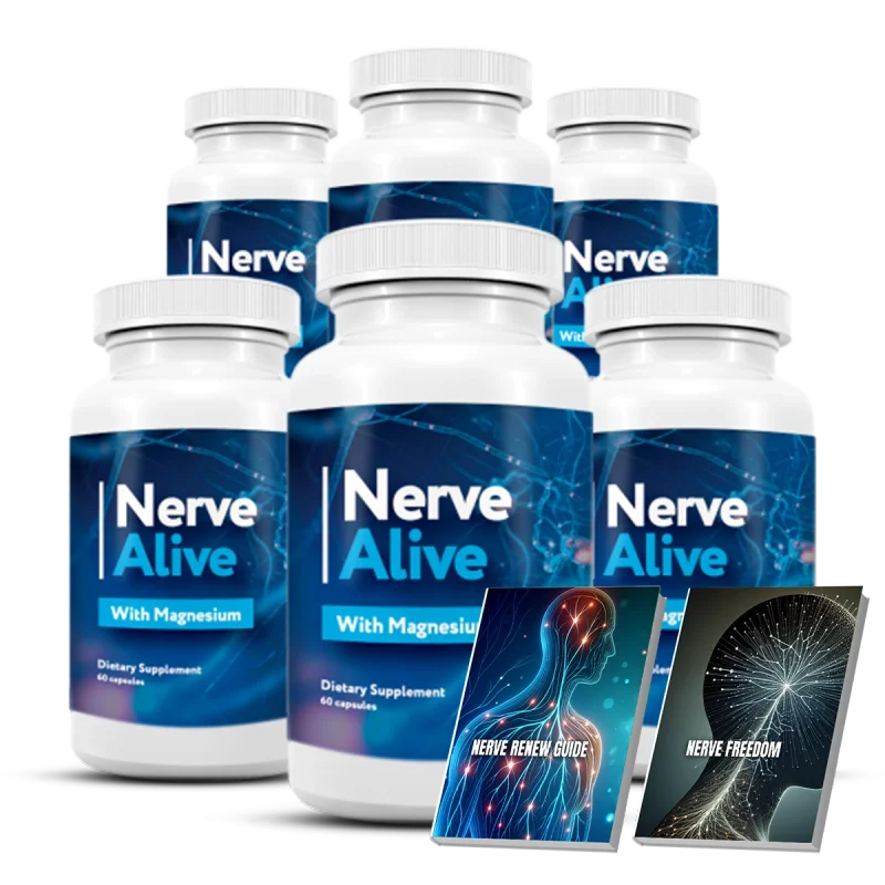 Nerve Alive Joint & Mobility Support — 6 Bottle / 180 Day Pack